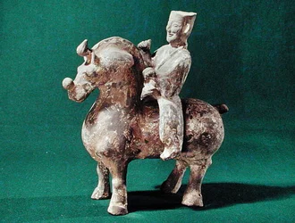 Cavalier (terre cuite)